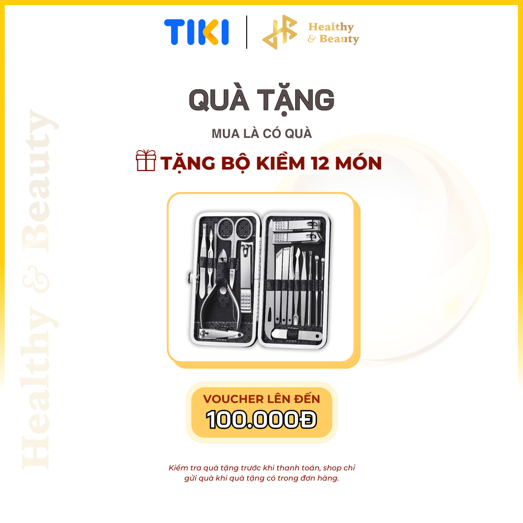 [HB GIFT] Bộ Kiềm 12 Món Tiện Lợi Thép Không Gỉ