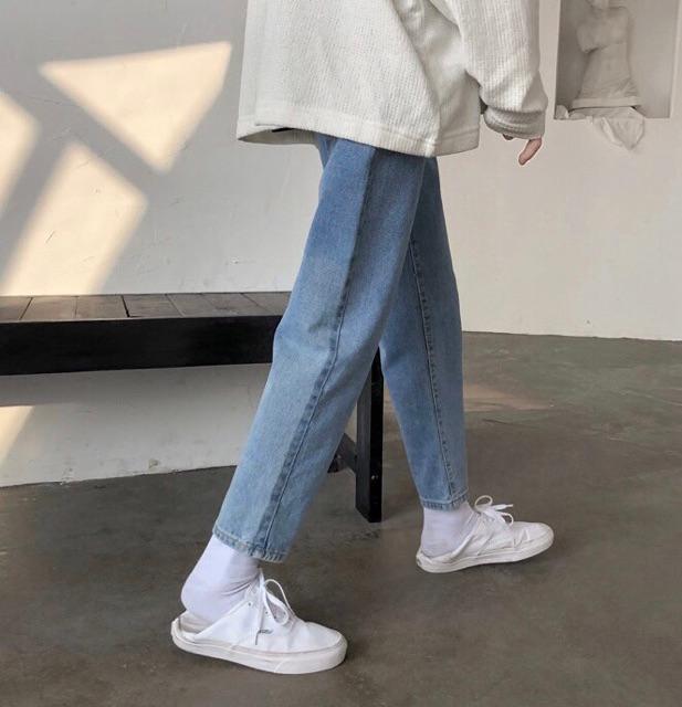 Quần baggy jean