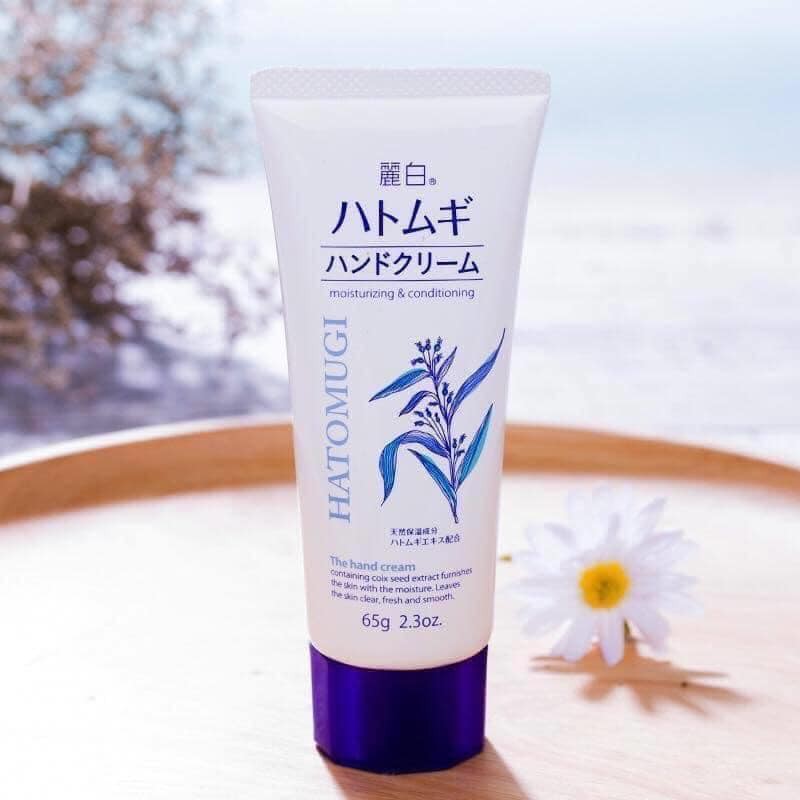 Kem Dưỡng Da Tay Ý Dĩ Hatomugi Hand Cream Chống Khô , Nứt Nẻ - 25905