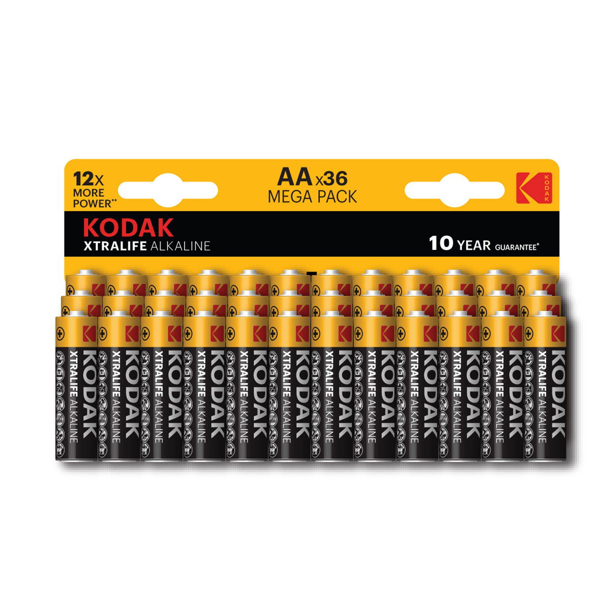 Bộ 36 Pin Kodak Alkaline AA x12 UBL IB0238