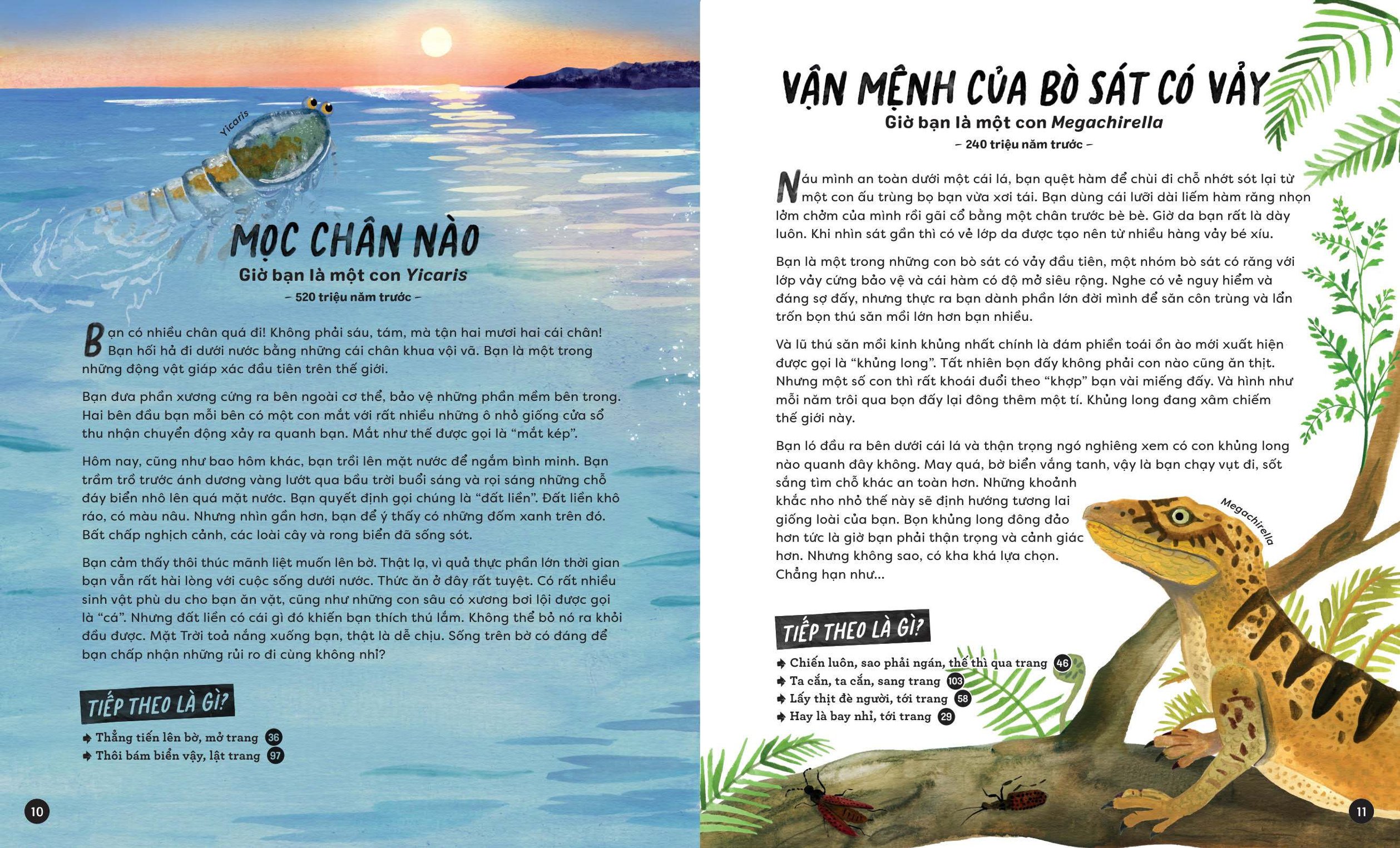 Sách Tuyệt Chủng Hay Sống Sót? Nhập Vai Tiến Hoá Của Muôn Loài