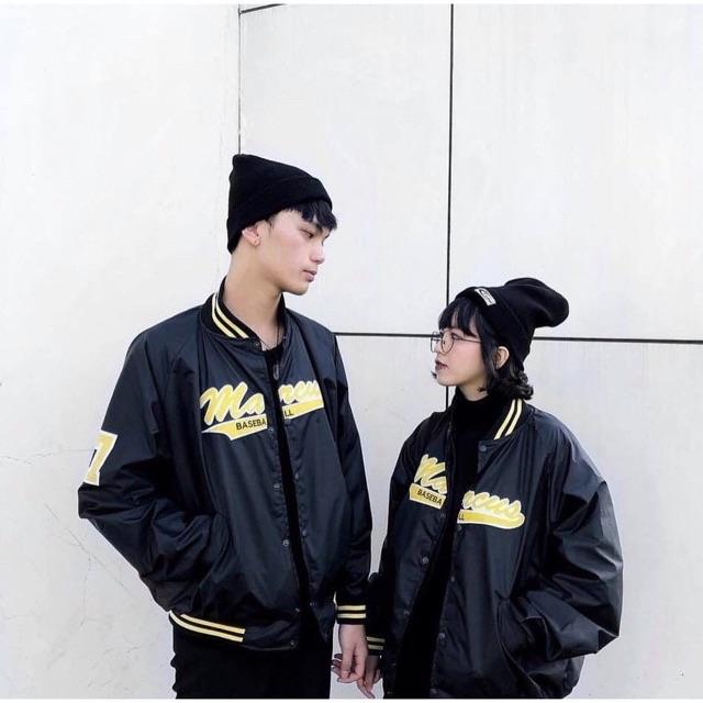 Áo khoác bomber unisex form rộng MC phong cách ulzzang Wind