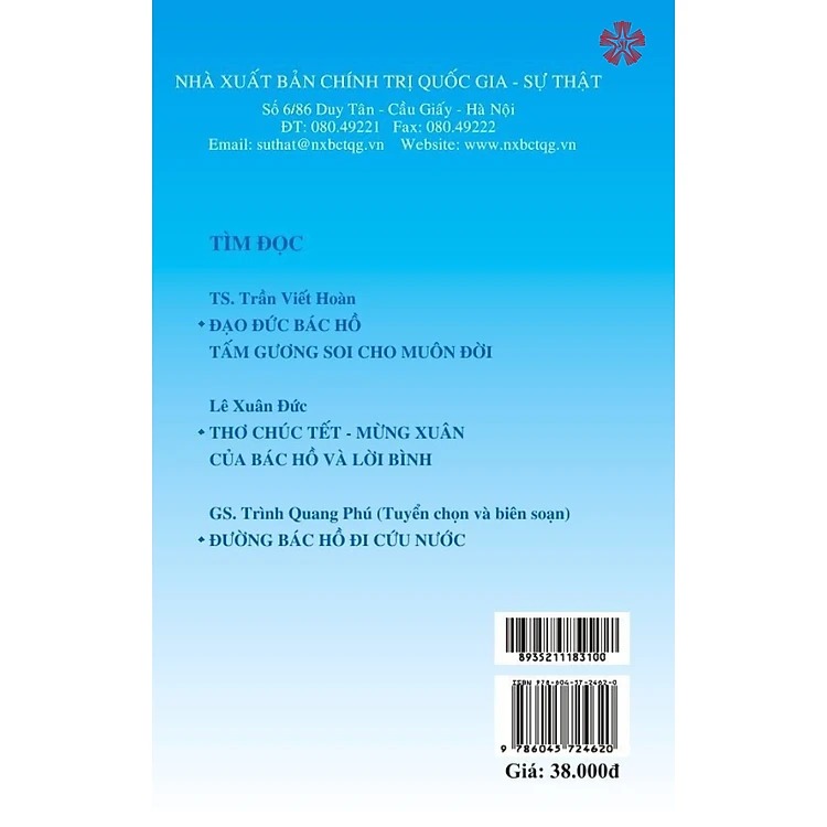 Sách Bác Hồ tấm gương đạo đức sáng ngời