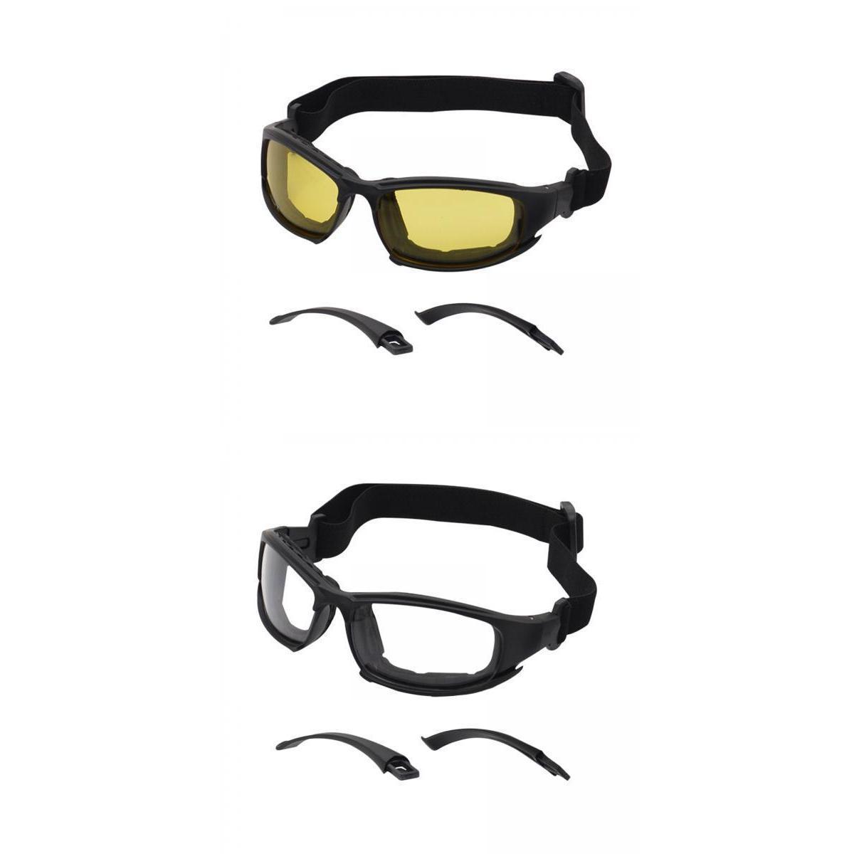 Lightweight Sports Glasses Goggles Unisex Eyewear Running Cycling 2Pcs