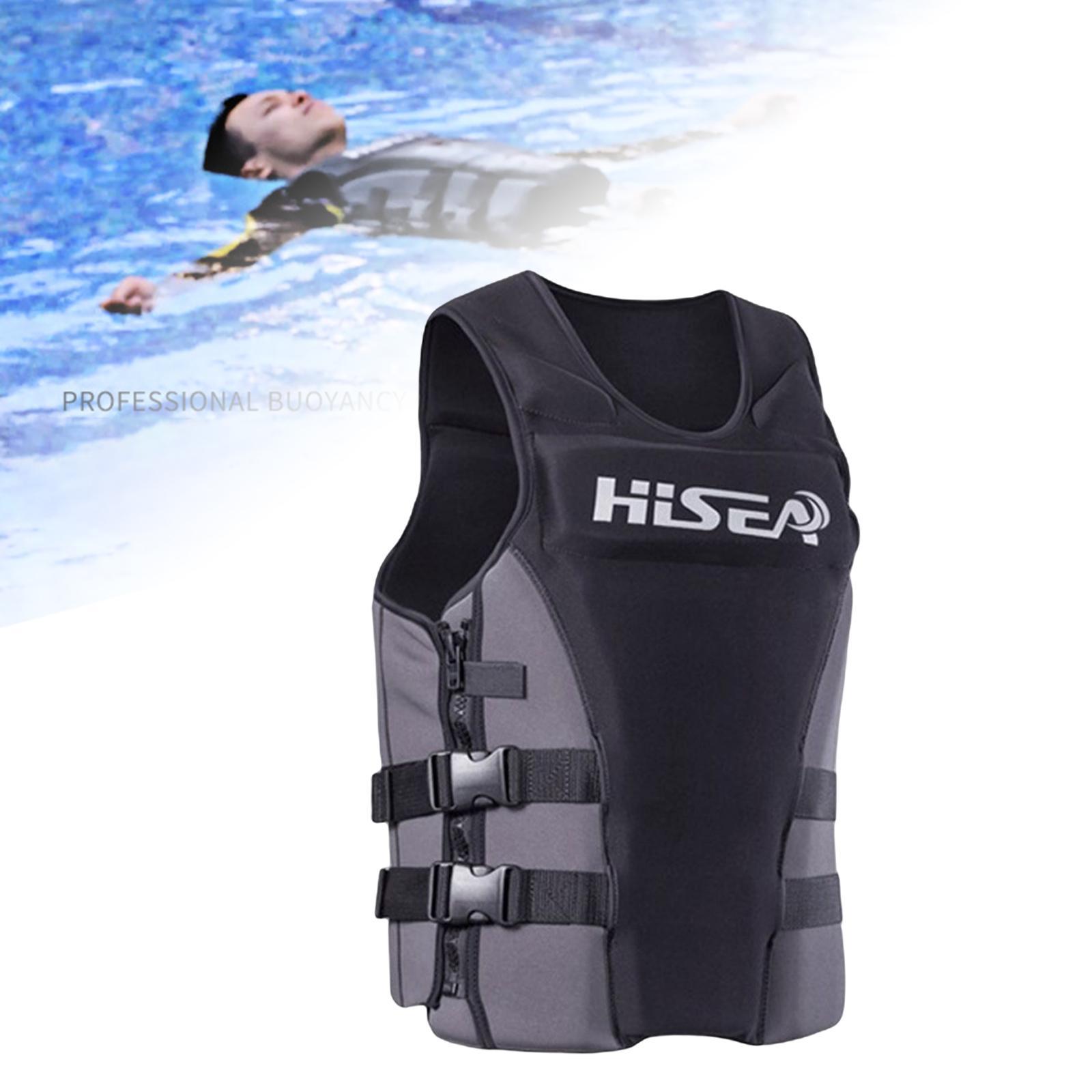 Safety Life Jacket Vest Kayaking Buoyancy Motorboat Fishing