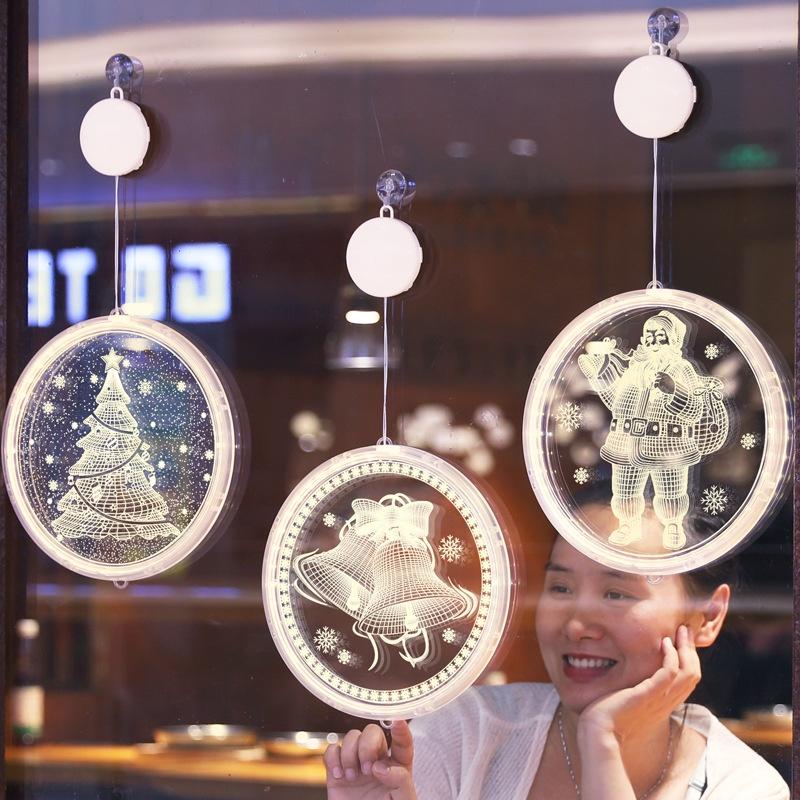 Đèn Led 3d Treo Trang Trí Giáng Sinh