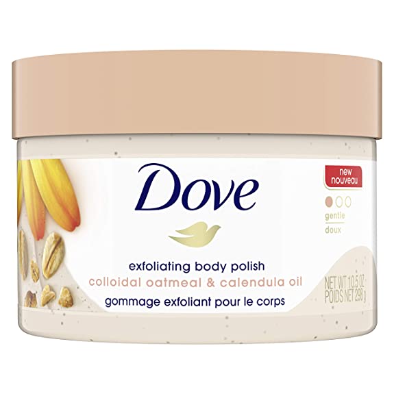 Tẩy Tế Bào Chết Dove Exfoliating Body Polish Scrub 298g - Mỹ 