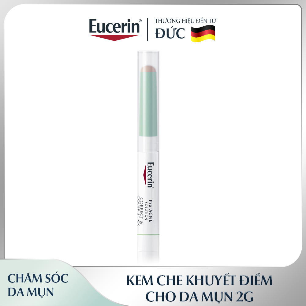Kem che khuyết điểm & giảm mụn Eucerin Pro Acne Correct & Cover Stick 2g