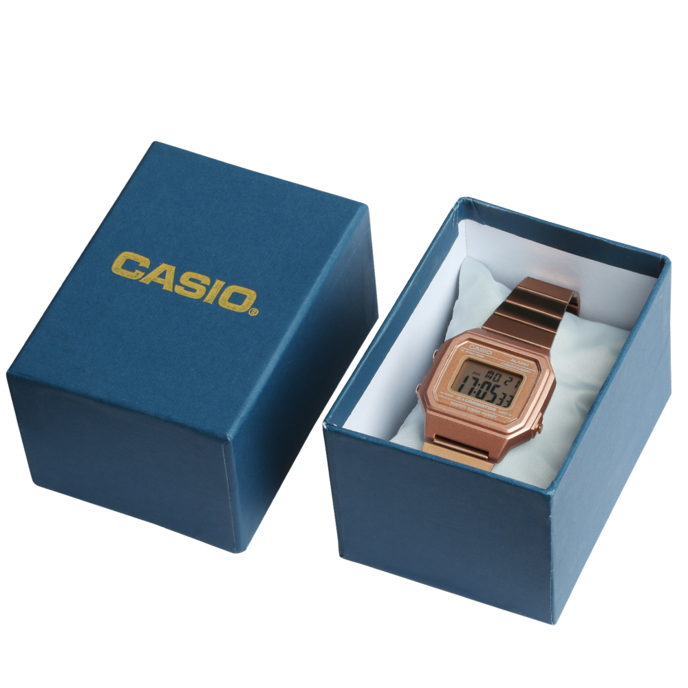 Đồng hồ Casio unisex dây thép B650WC-5ADF (41mm)