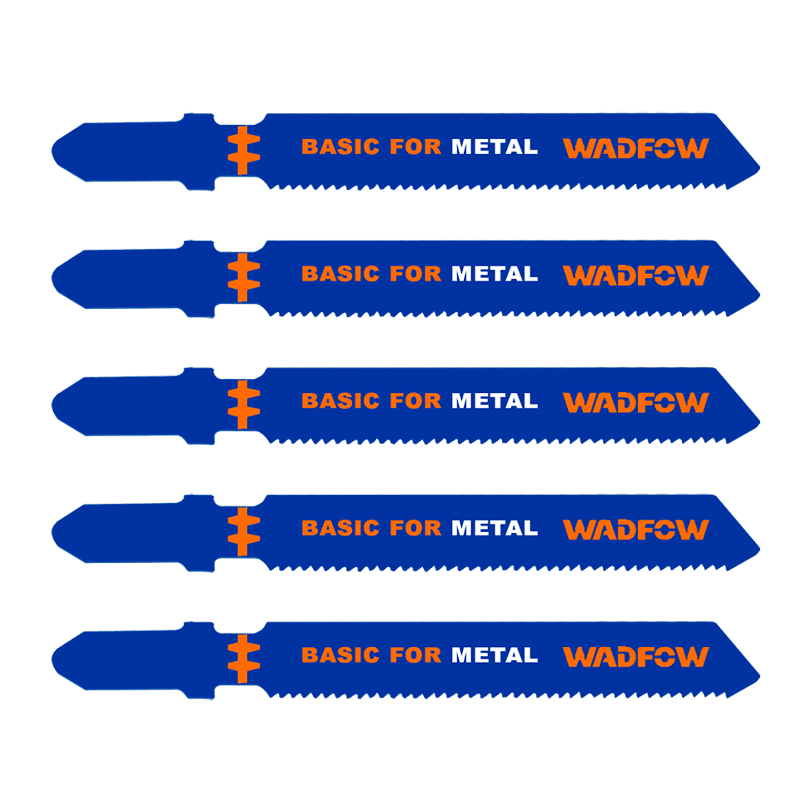 BỘ 5 LƯỠI CƯA LỌNG CẮT KIM LOẠI 50MM WJB118B WADFOW - HÀNG CHÍNH HÃNG