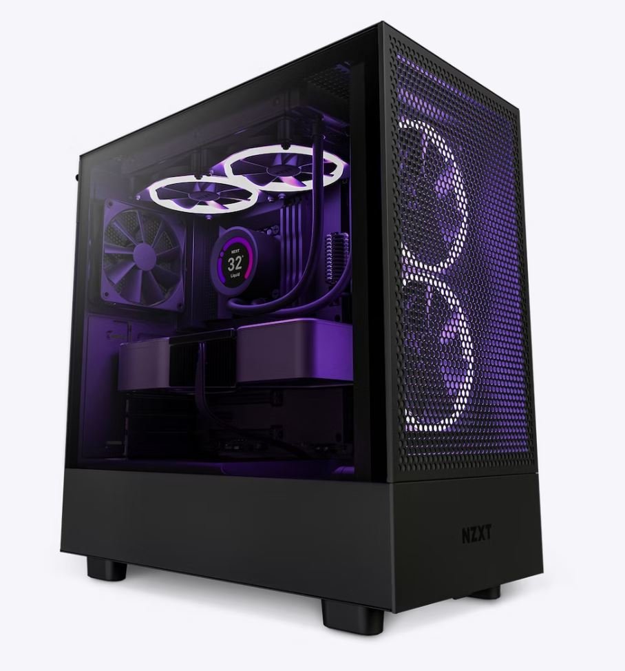 Vỏ Case Máy Tính NZXT H5 Flow - Hàng Chính Hãng