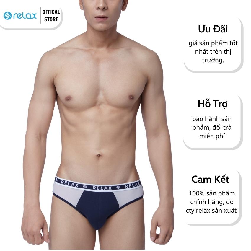 quần lót nam relax cotton cao cấp chính hãng, quần sịp nam relax underwear rltk23