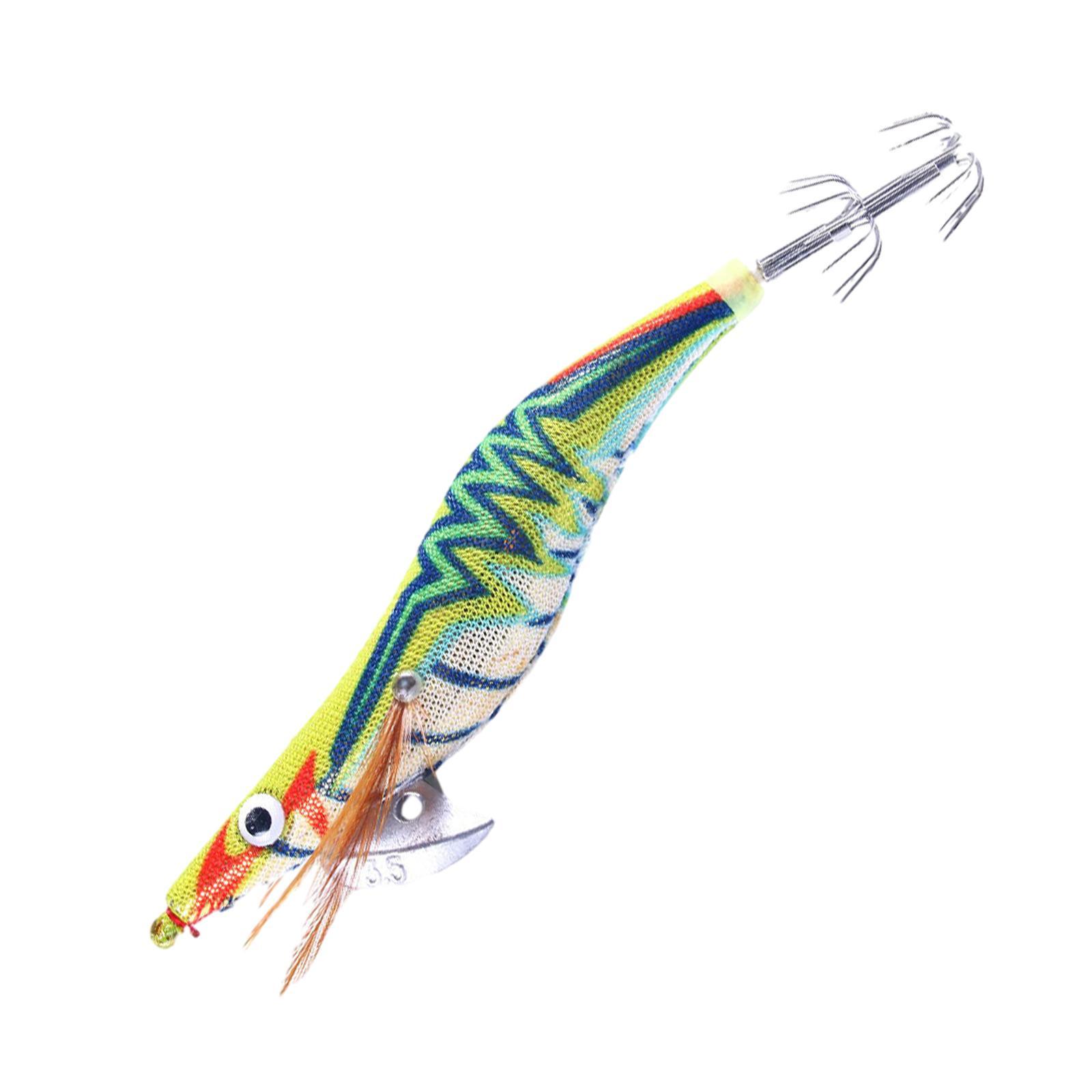 Luminous Squid Jig Hooks 14cm Artificial Squid Jig Lures Durable Squid Hooks
