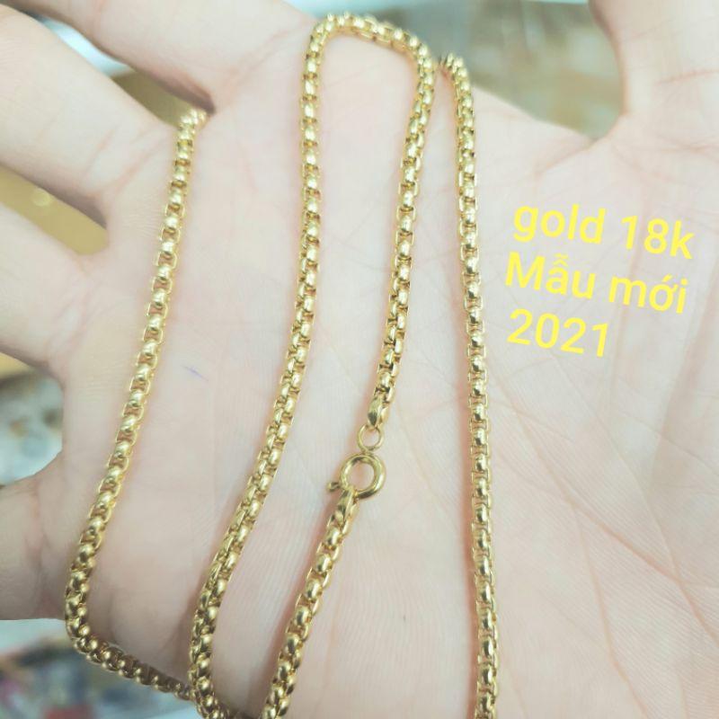 Dây Chuyền Ống Vuông 3MM-7MM Titanium Cao Cấp-Dùng tắm rửa thoải mái