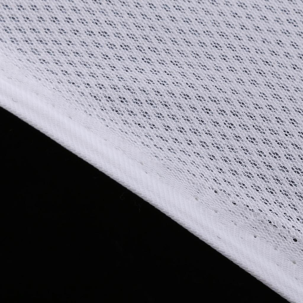 2xSpeaker Grill Cloth Stereo Gille Fabric Speaker Mesh Cloth White