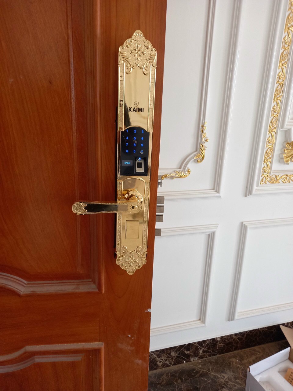 Khóa Thông Minh Đại Sảnh Tân Cổ Điển Kaimi DS101 - Hàng Chính Hãng