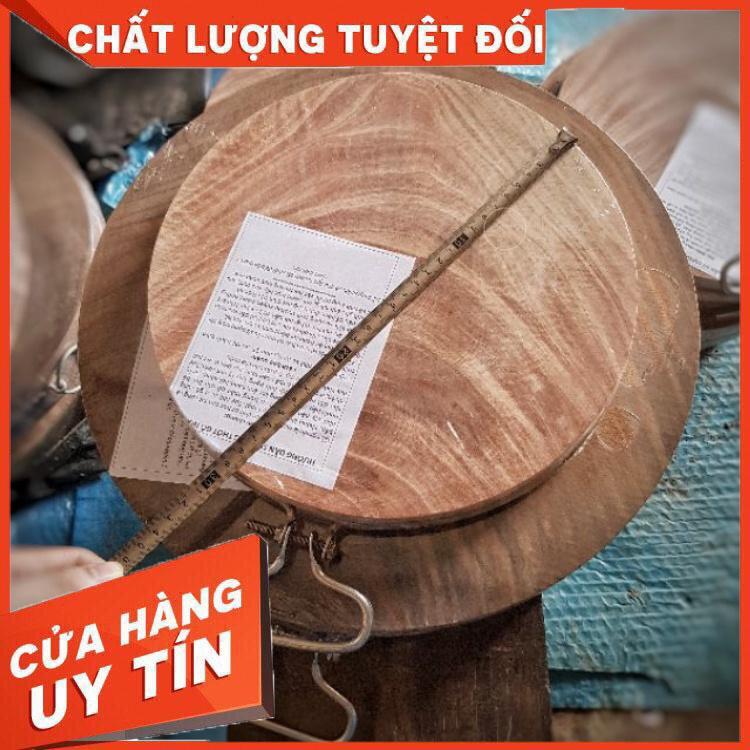 Thớt Nghiến Tây Bắc chuẩn � 29cm x 5cm � Thớt gỗ nghiến có móc treo