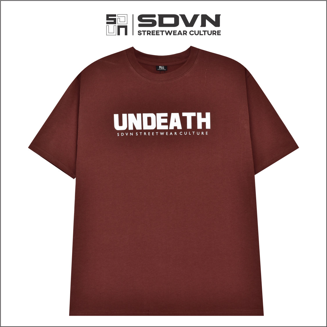 Áo Thun Cotton Unisex Nam Nữ Form rộng Local Brand SDVN - UNDEATH