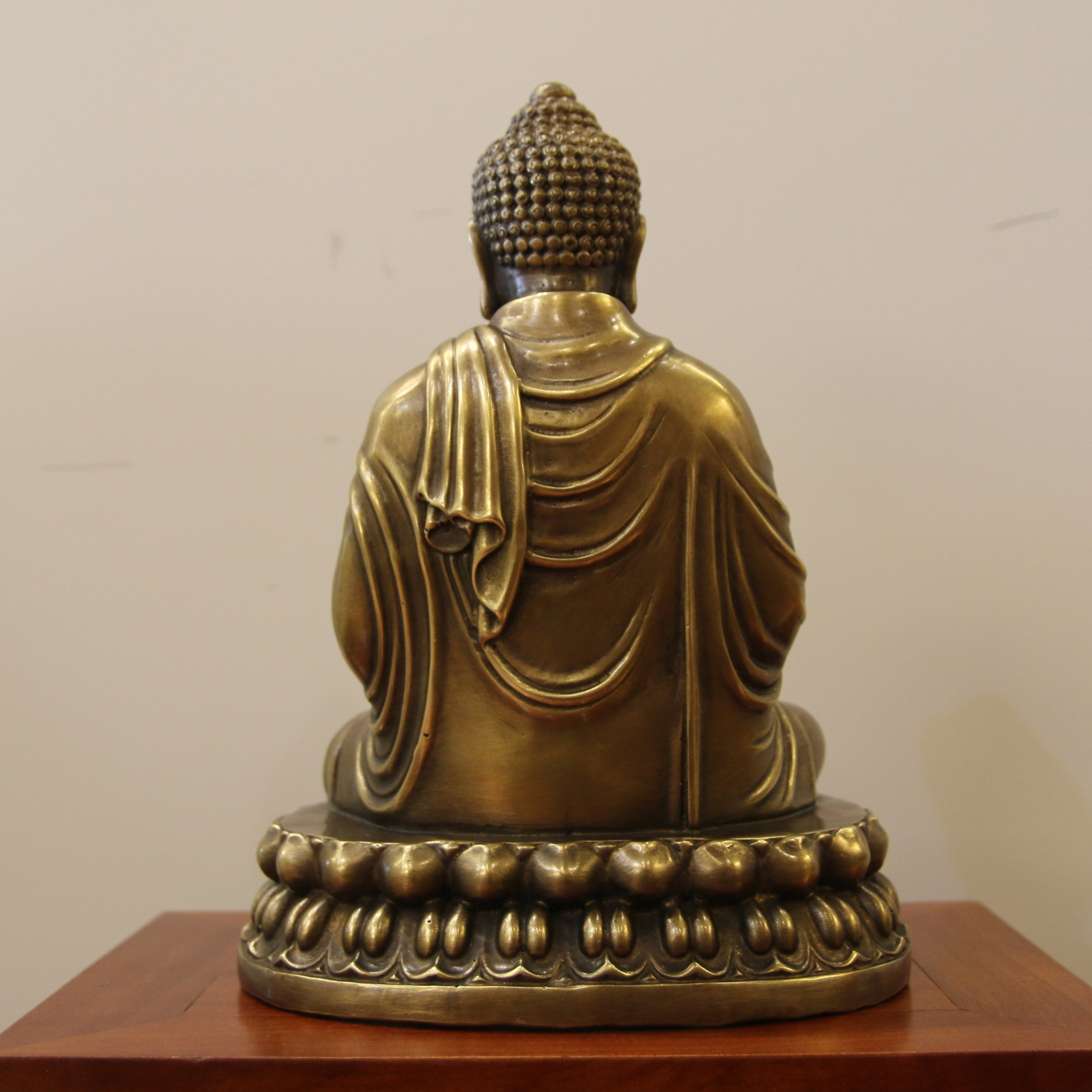 Hình ảnh Tượng Phật Thích Ca Bằng Đồng Hun Cao Cấp Lê Gia
