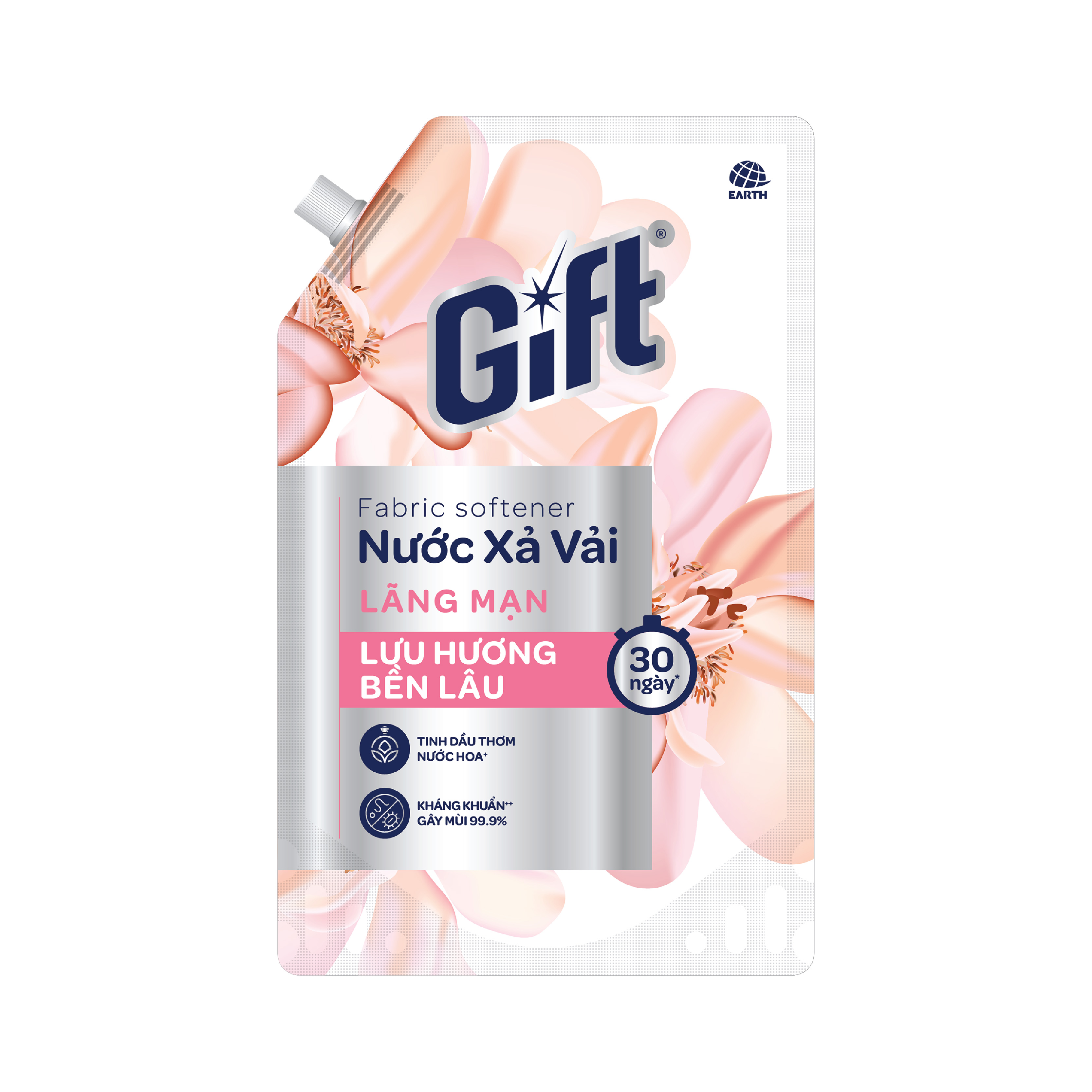 Nước xả vải Gift - Lãng mạn - túi 3.2 kg