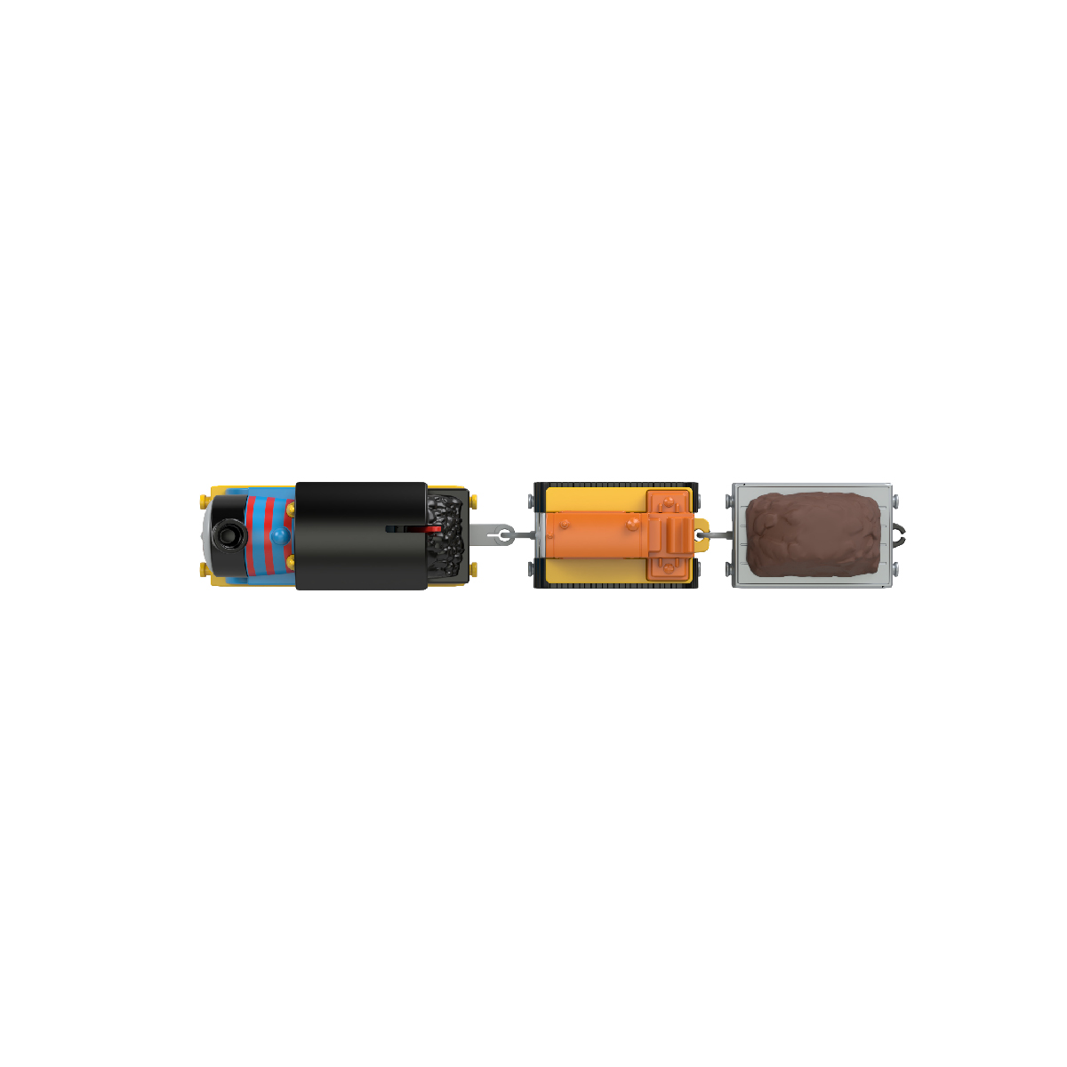 Đồ Chơi Mô Hình Đầu Kéo Và 2 Toa Tàu Thomas &amp; Terrance THOMAS FRIEND JDF19/HFX97