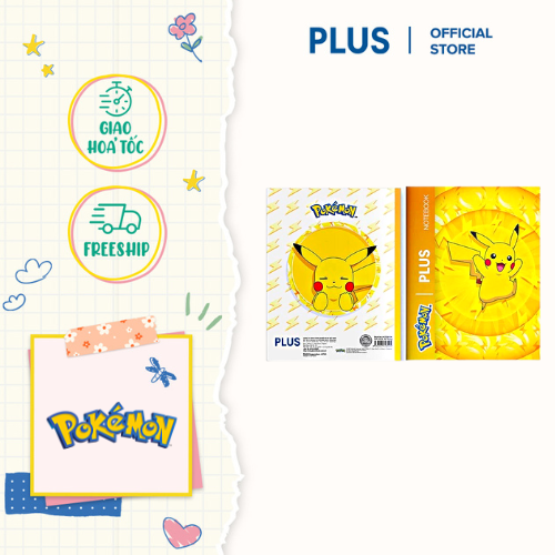 Tập B5 Pikachu PLUS 72 Trang Lốc 10 Cuốn