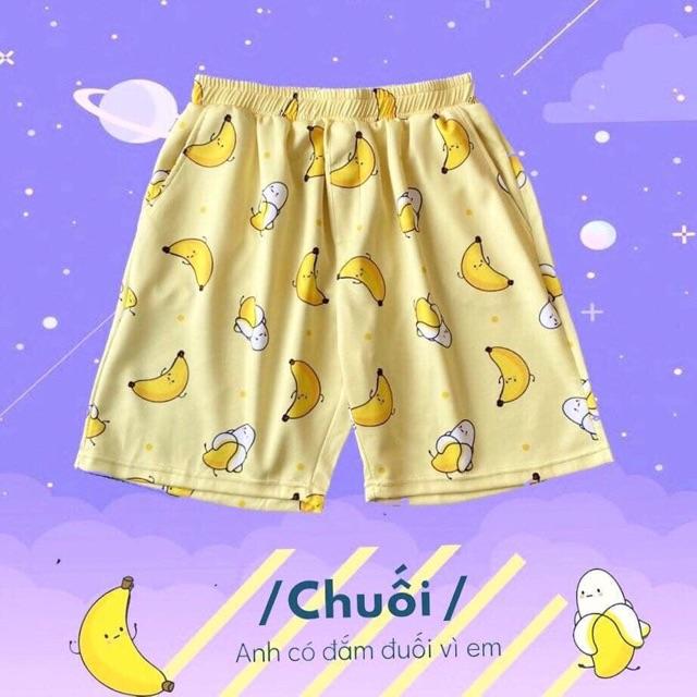 [KÈM HÌNH THẬT] QUẦN SHORT CARTOON UNISEX / CARTOON PANT