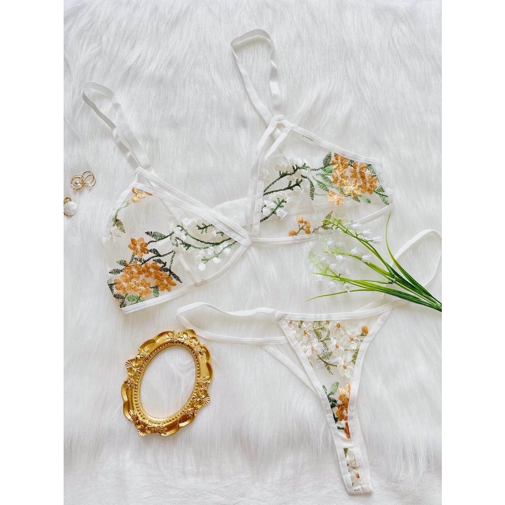 Set Hoa Vàng Không Gọng - Let's Love Đồ Lót Nội Y