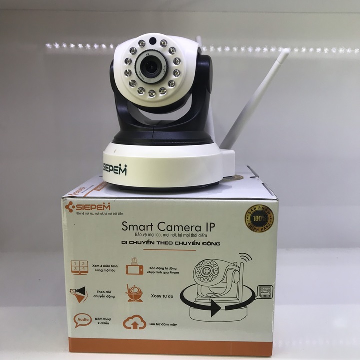 Camera IP Wifi SIEPEM S6203 Pro HD 720P - Hàng Nhập Khẩu