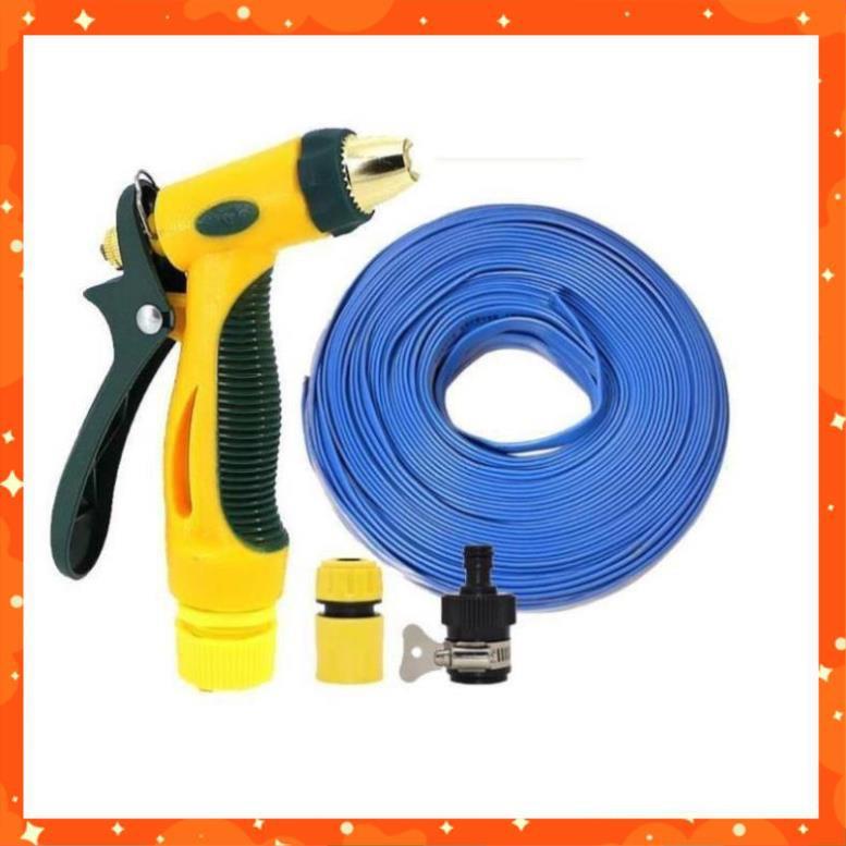 Bộ dây vòi xịt nước rửa xe,tưới cây tăng áp 3 lần 20m 206317