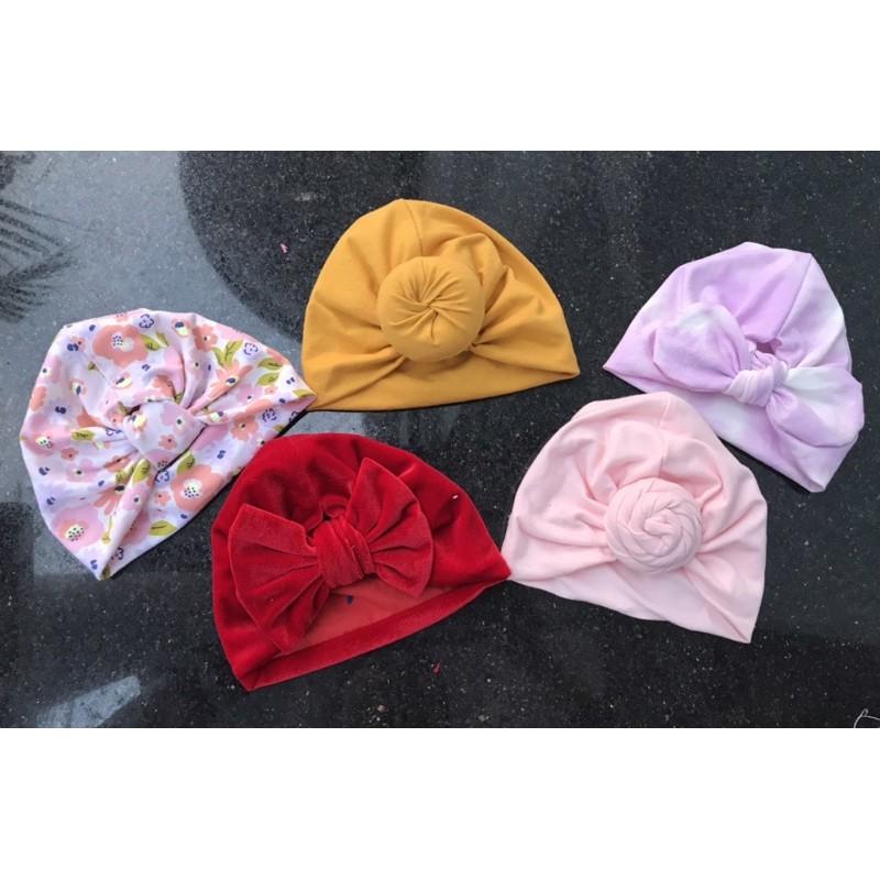 combo 10 mũ turban được chọn màu,