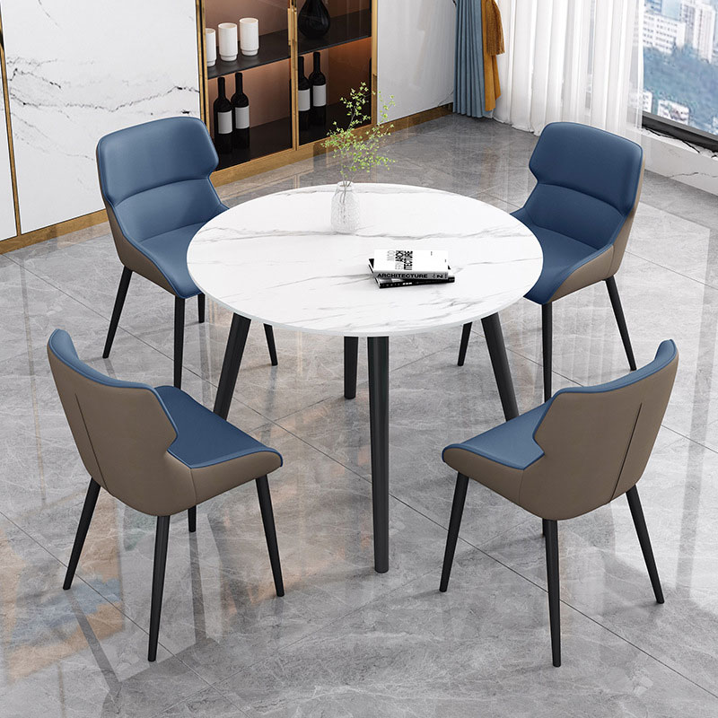 Bàn ăn mặt đá tròn 1m TN1236-10E Nội thất Capta