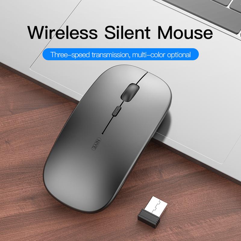 Chuột Xanh Bluetooth Chuột Máy Tính Không Dây 2.4GHz USB DPI Có Thể Điều Chỉnh Sạc Nhà Máy Tính Để Bàn Laptop Chuột Ergonomic KOK