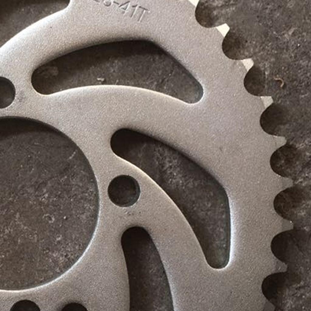 41  428 Chain Rear Sprocket Back Chain Cog 125cc  ATV Dirt Bike