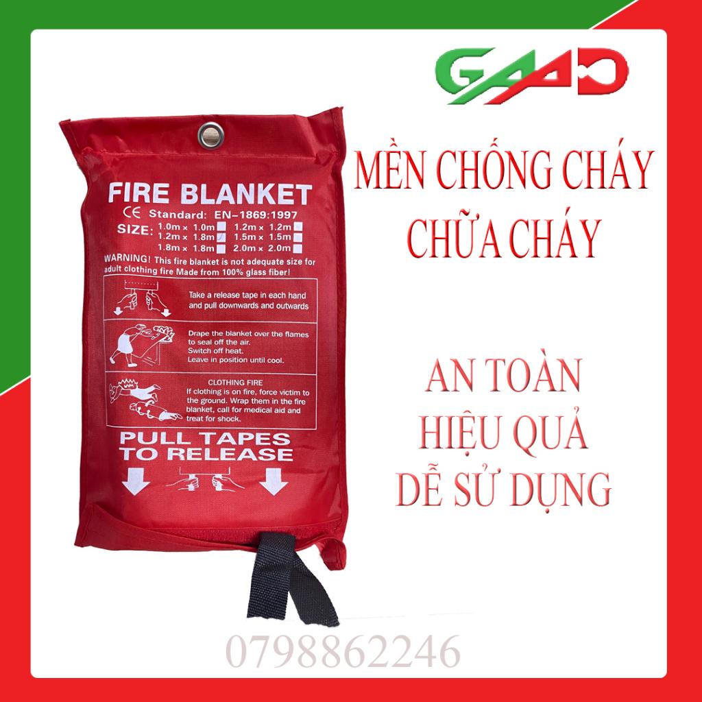 Chăn Dập Lửa, Chăn Chống Cháy 1.5m*1.5 (500 độ C) - cứu hỏa, mềm, thảm