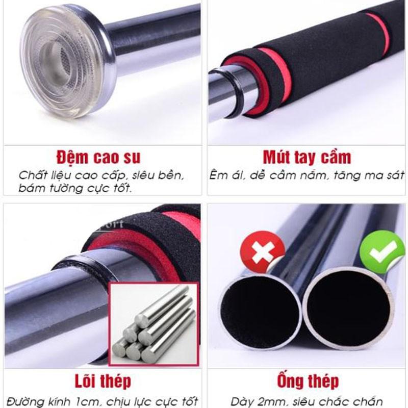 Xà Đơn Gắn Cửa Thông Minh Loại 1 Tăng Chỉnh Tùy Thích