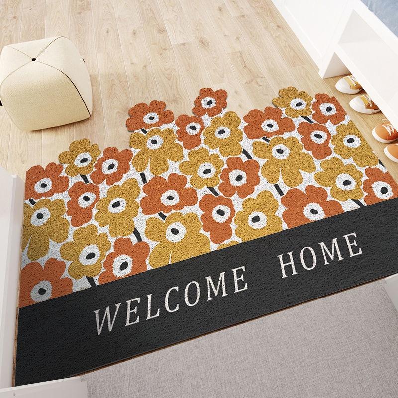 Thảm trải sàn Thảm lót cửa ra vào/ lối vào/ lối đi chống trượt bằng lụa tiện dụng cho gia đình