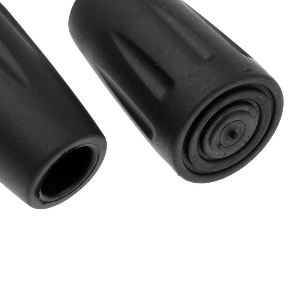 Pack of 5pcs Trekking Pole Tips Walking Stick Cover Protector Accessories