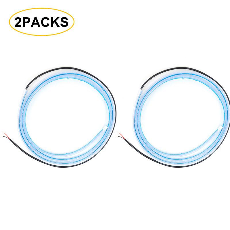 Dải đèn LED nhấp nháy trang trí cửa xe hơi chống thấm nước tiện dụng