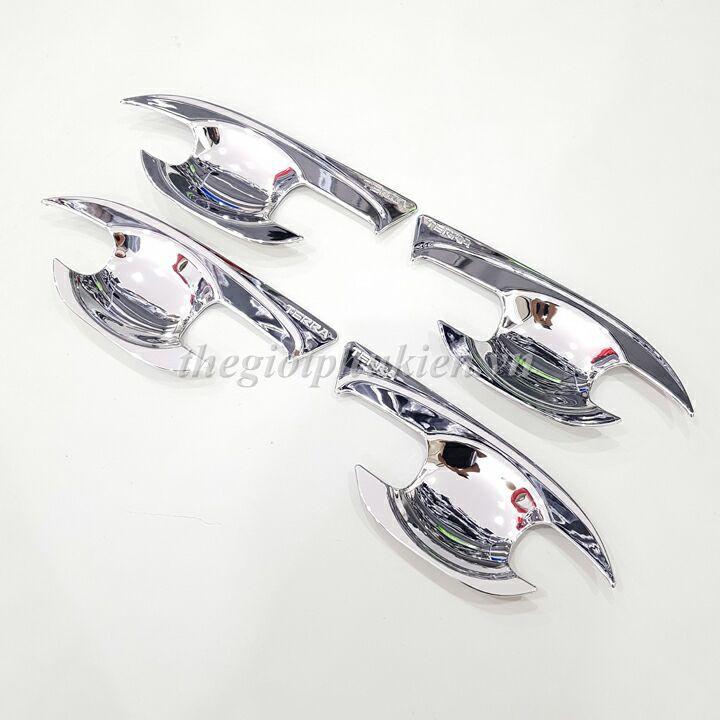 Bộ ốp hõm cửa xe Nissan Terra mạ Crom