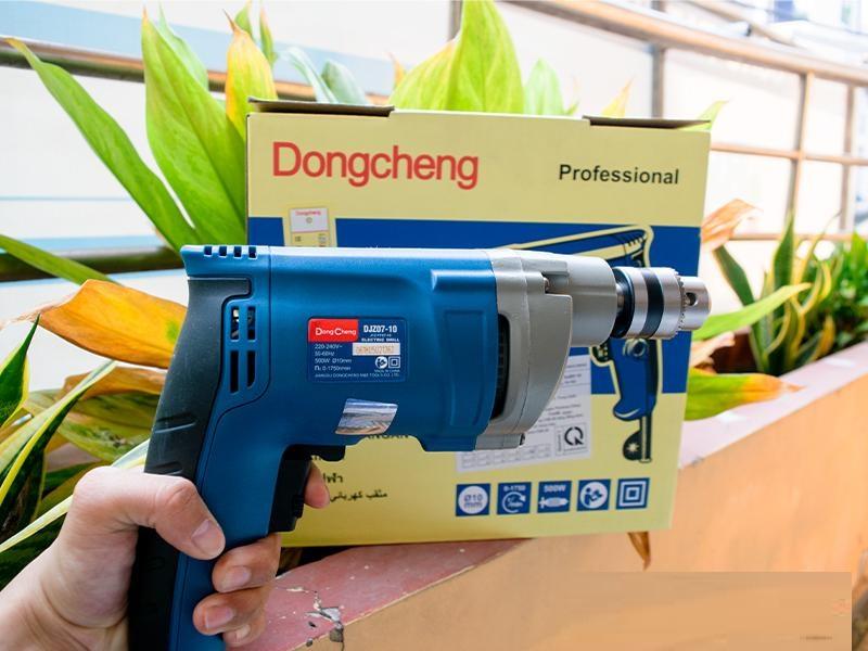 MÁY KHOAN 500W 13MM DONGCHENG DJZ07-10 - HÀNG CHÍNH HÃNG