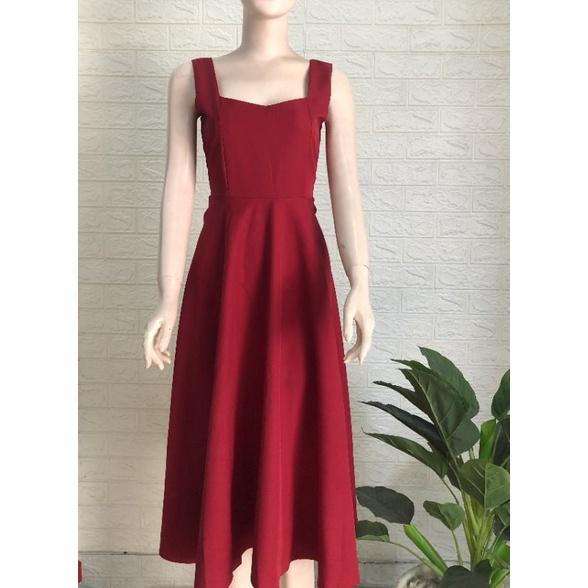 ĐẦM ĐỎ TÙNG XÒE XẾP LI
