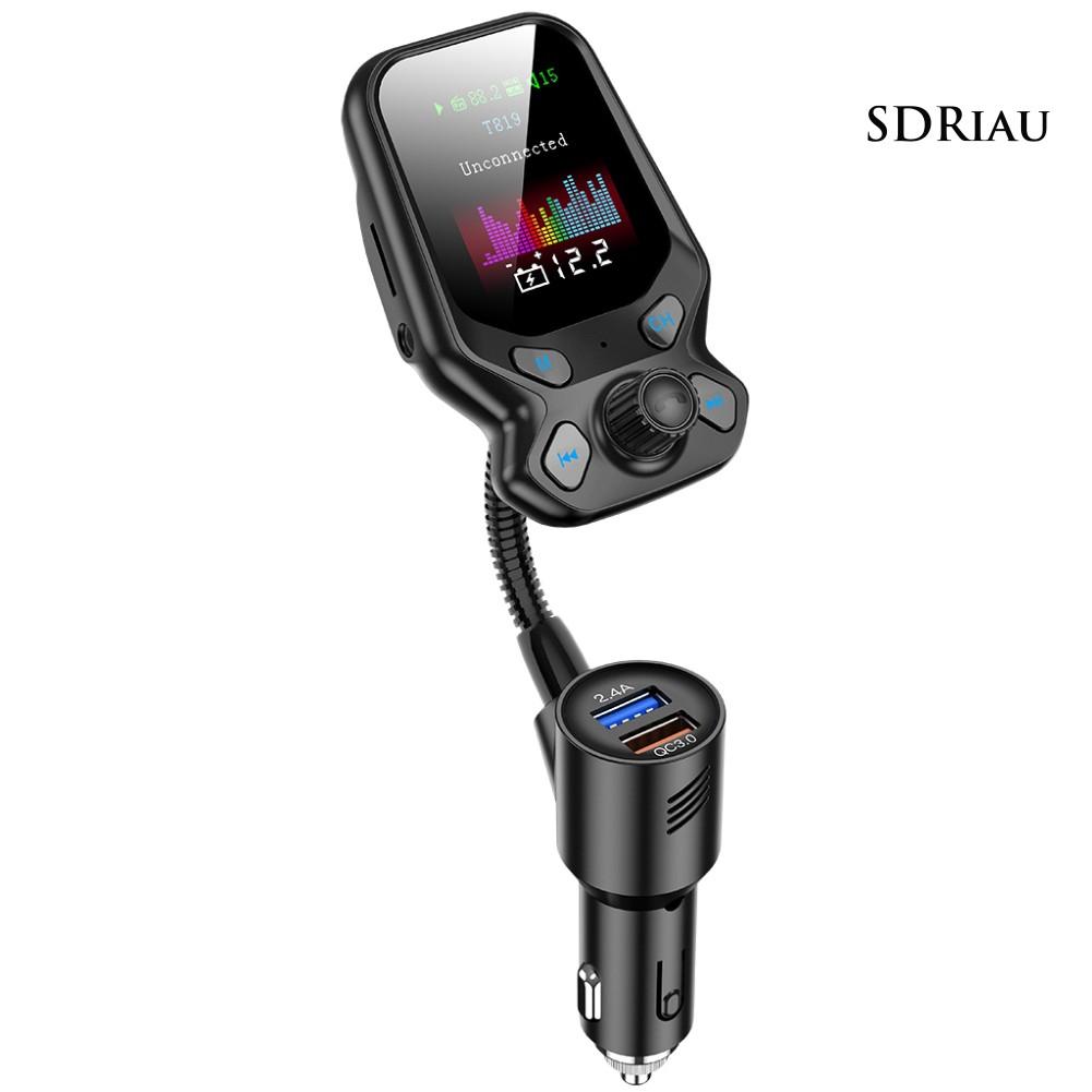 Thiết Bị Sạc Trên Xe Hơi Bluetooth Đa Năng Qcd_T819 Kèm Phụ Kiện