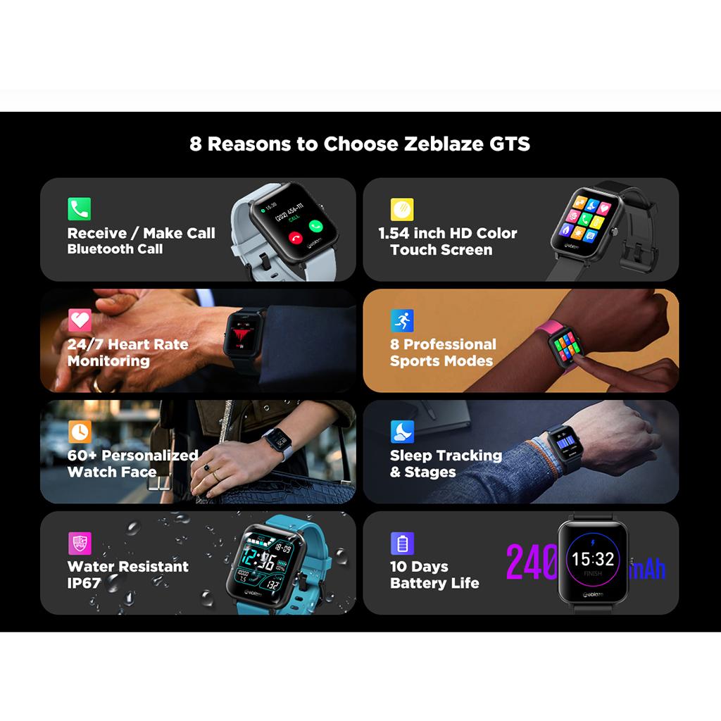 1.54inch IP67 Bluetooth 60+ Watch Faces Smartwatch Smart Watch