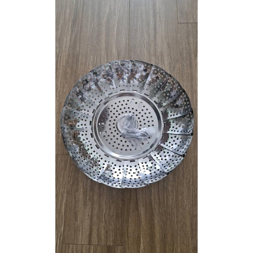 Vỉ Hấp Inox Cao Cấp, Xòe Cánh, 3 Chân Vừa Mọi Kích Thước