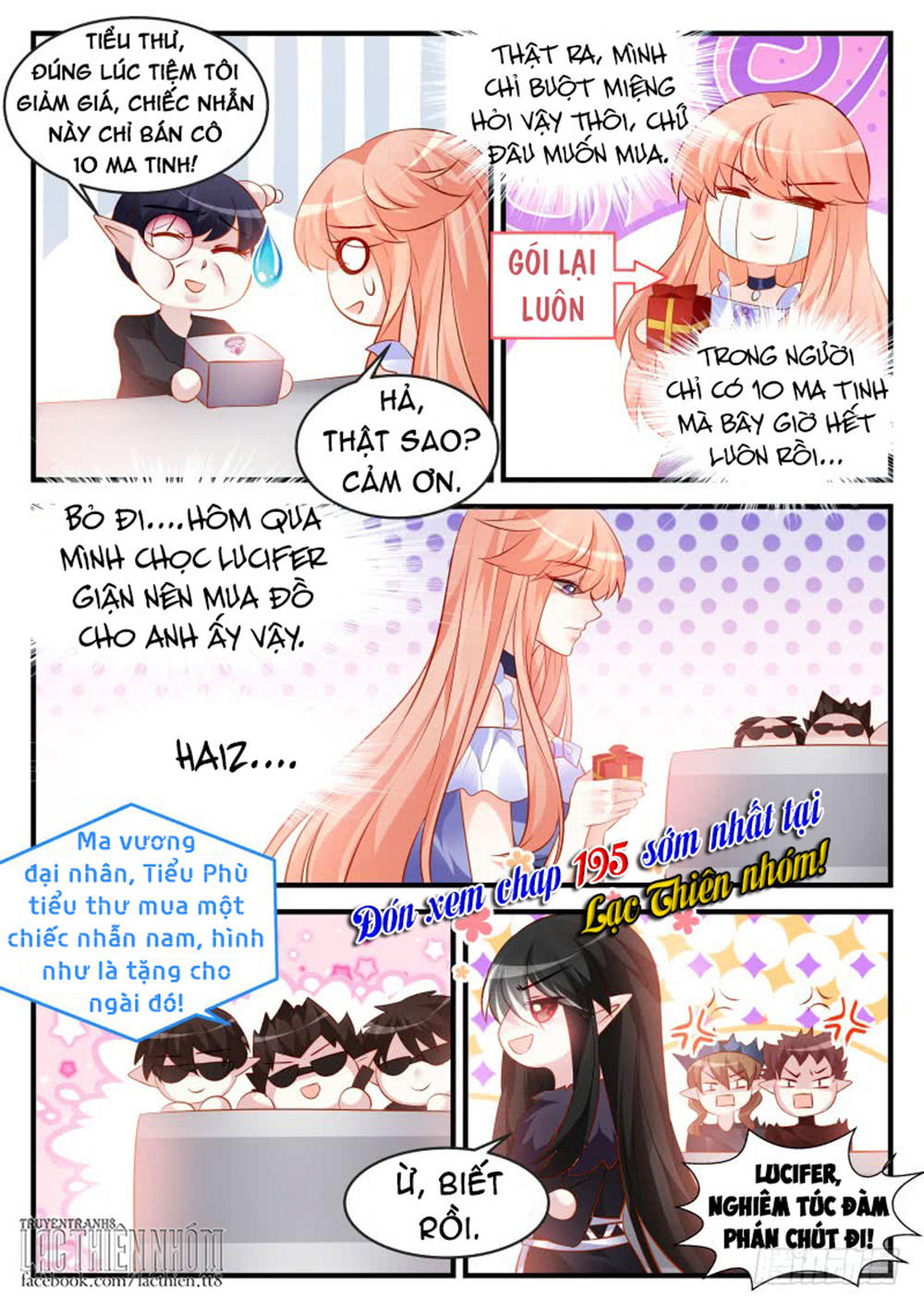 dạy bảo ma vương lão công chapter 194 11