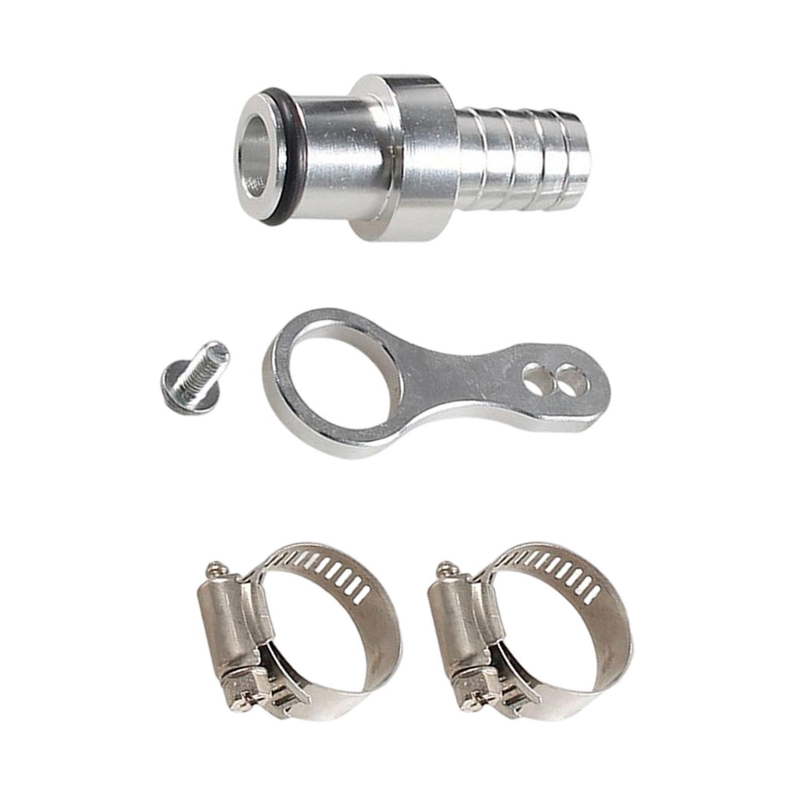 Engine Cooling Accessories Hose Barb Adapter Maintenance Coolant Pipe Aluminum Coolant Hose Hose for Car Engine System Replace
