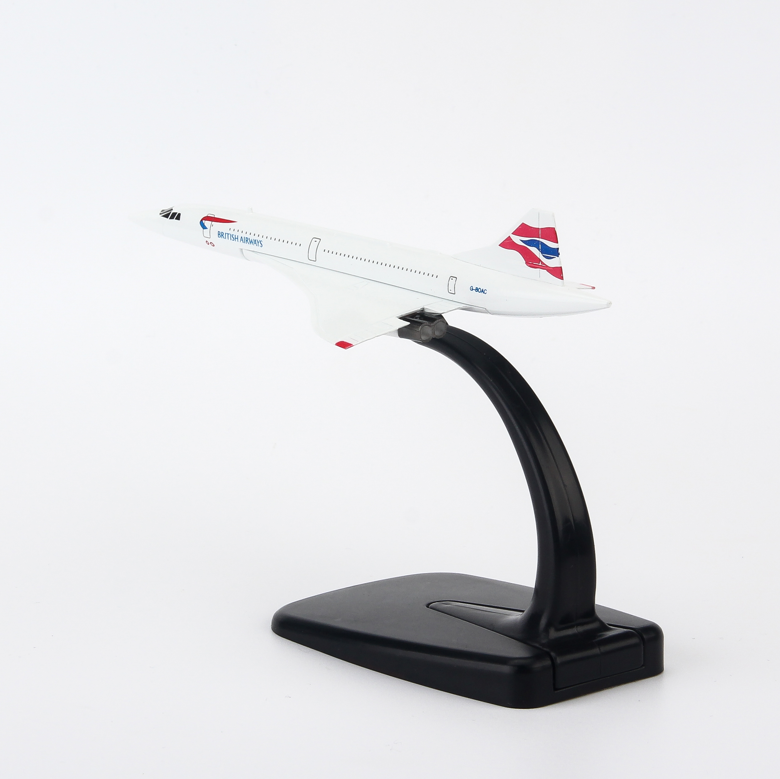 Mô hình máy bay Concorde British Airways 16cm MBMHS16