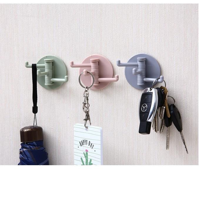 Móc treo 3 móc - giao màu ngẫu nhiên