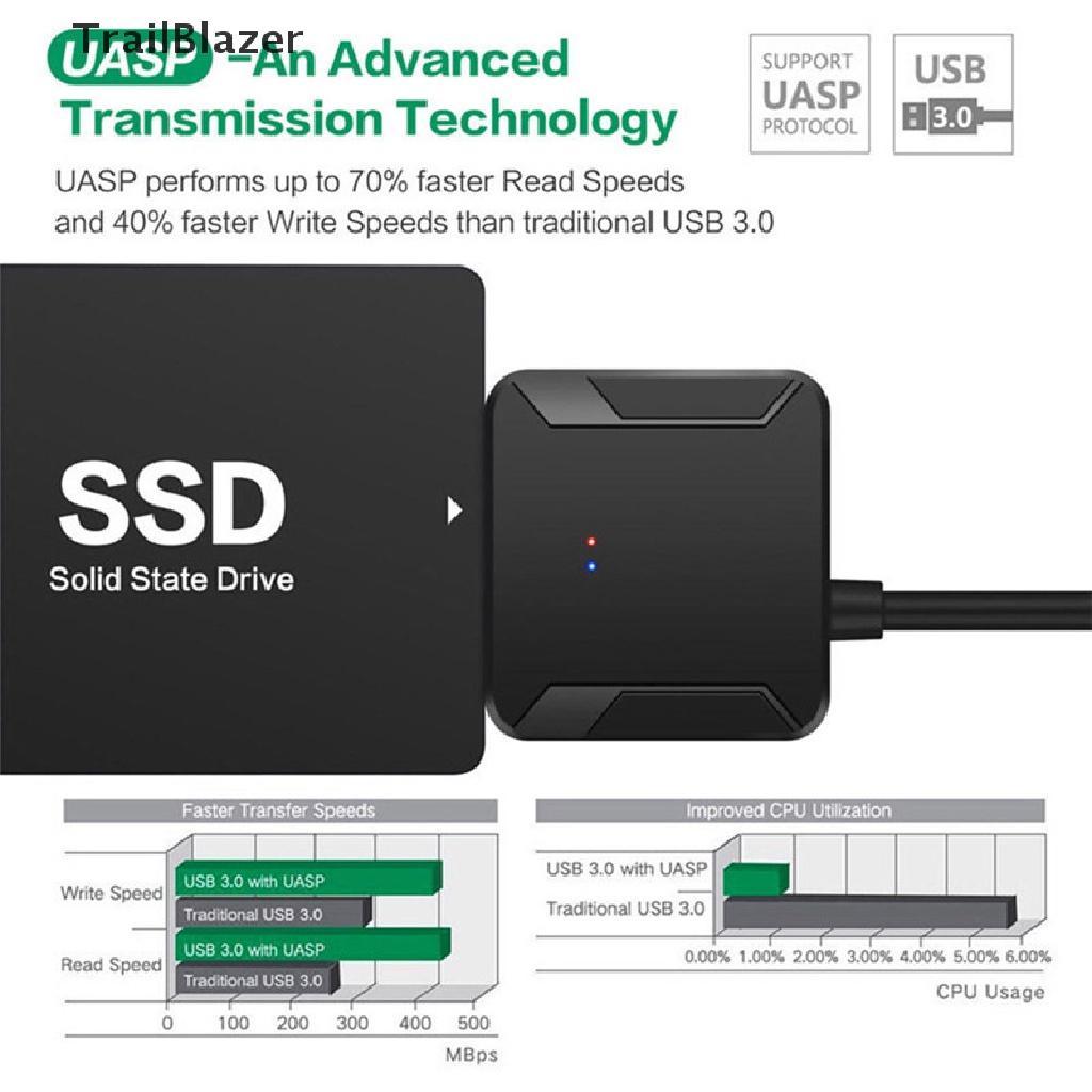 Bộ Chuyển Đổi USB 3.0 Sang IDE / SATA Cho Ổ Cứng SSD 2.5 "/ 3.5" SATA